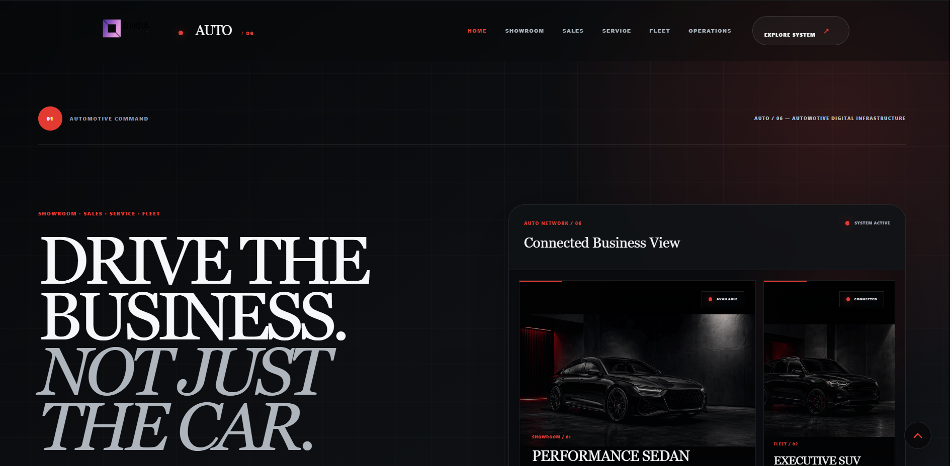 DardaCode Automotive industry concept